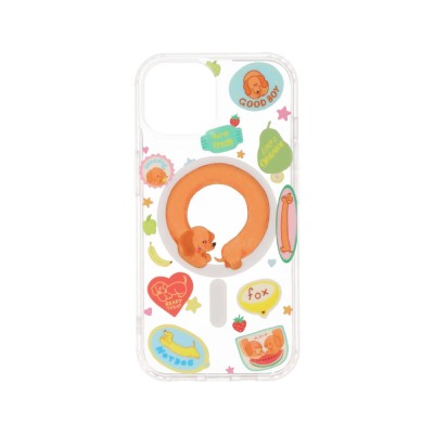 FOX x WORAPEACH เคส iPhone 15 Dachshund Magnetic