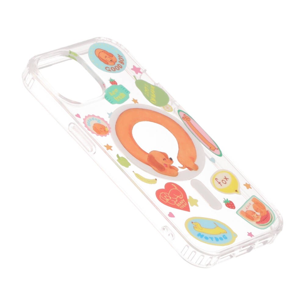 FOX x WORAPEACH เคส iPhone 15 Dachshund Magnetic