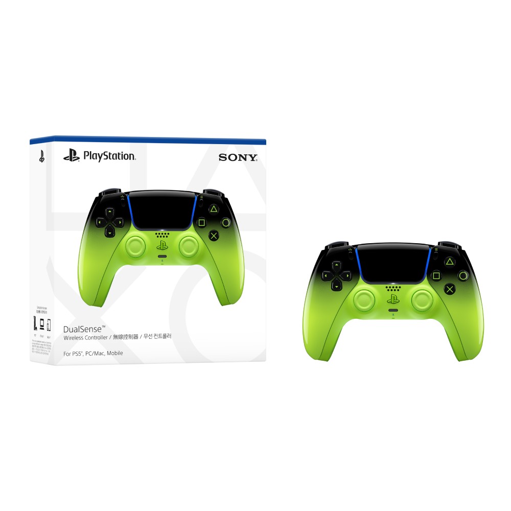 จอยคอนโทรลเลอร์ Sony DualSense Hyperpop Collection Remix Green