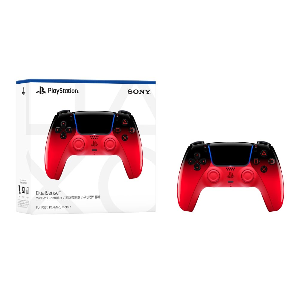 จอยคอนโทรลเลอร์ Sony DualSense Hyperpop Collection Techno Red