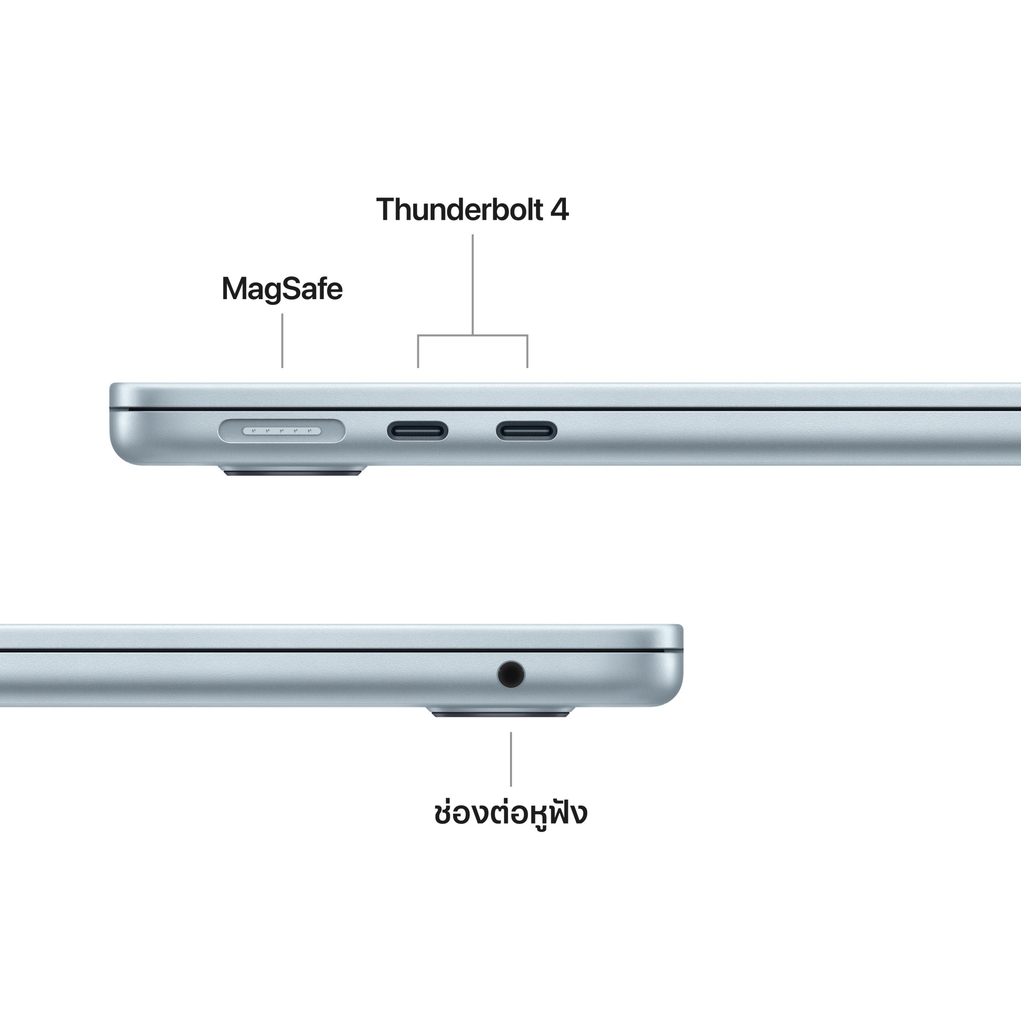MacBook Air 13 : M5 chip 10C CPU/8C GPU/16GB/512GB Sky Blue (2026)