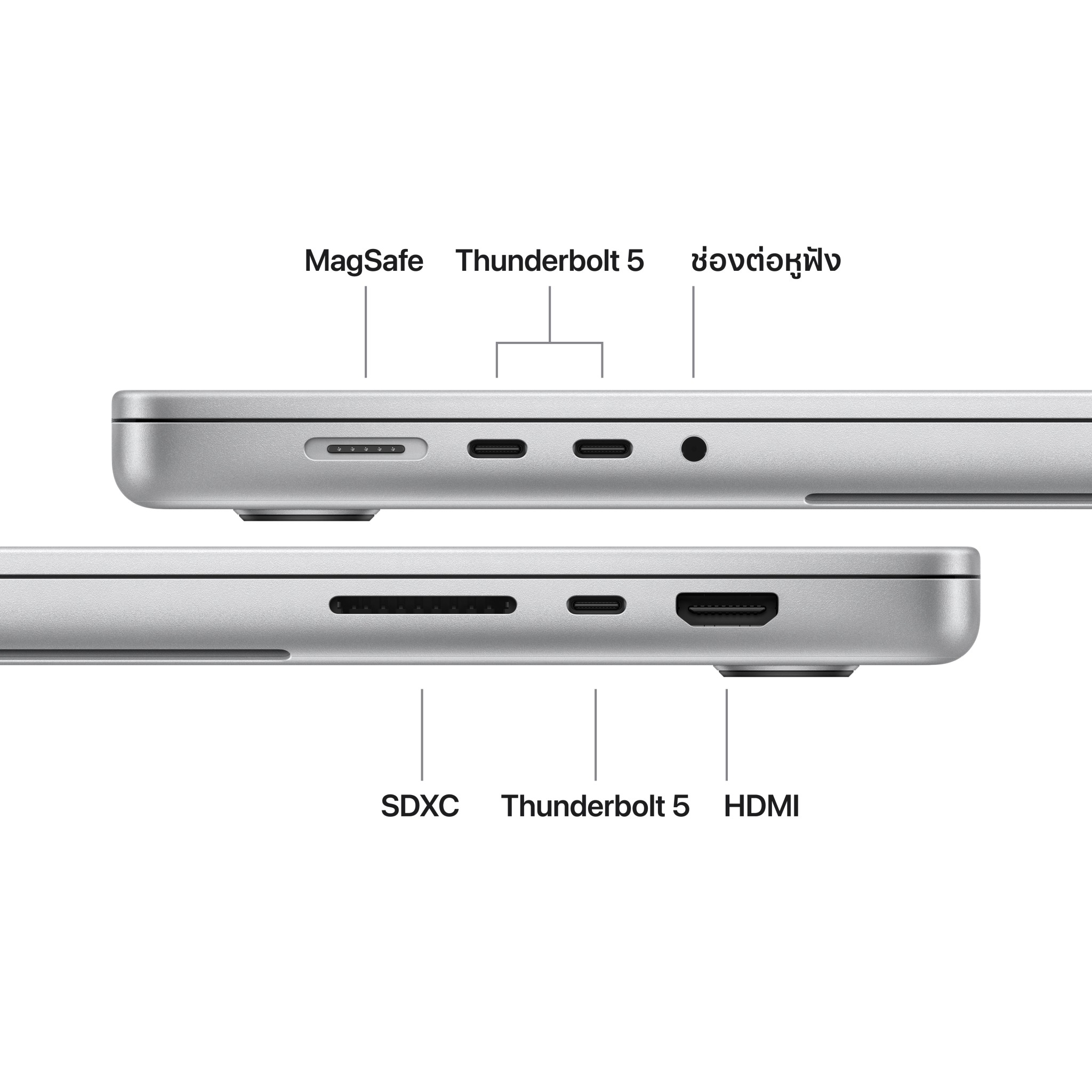 MacBook Pro 16 : M5 Pro chip 18C CPU/20C GPU/24GB/1TB Silver (2026)