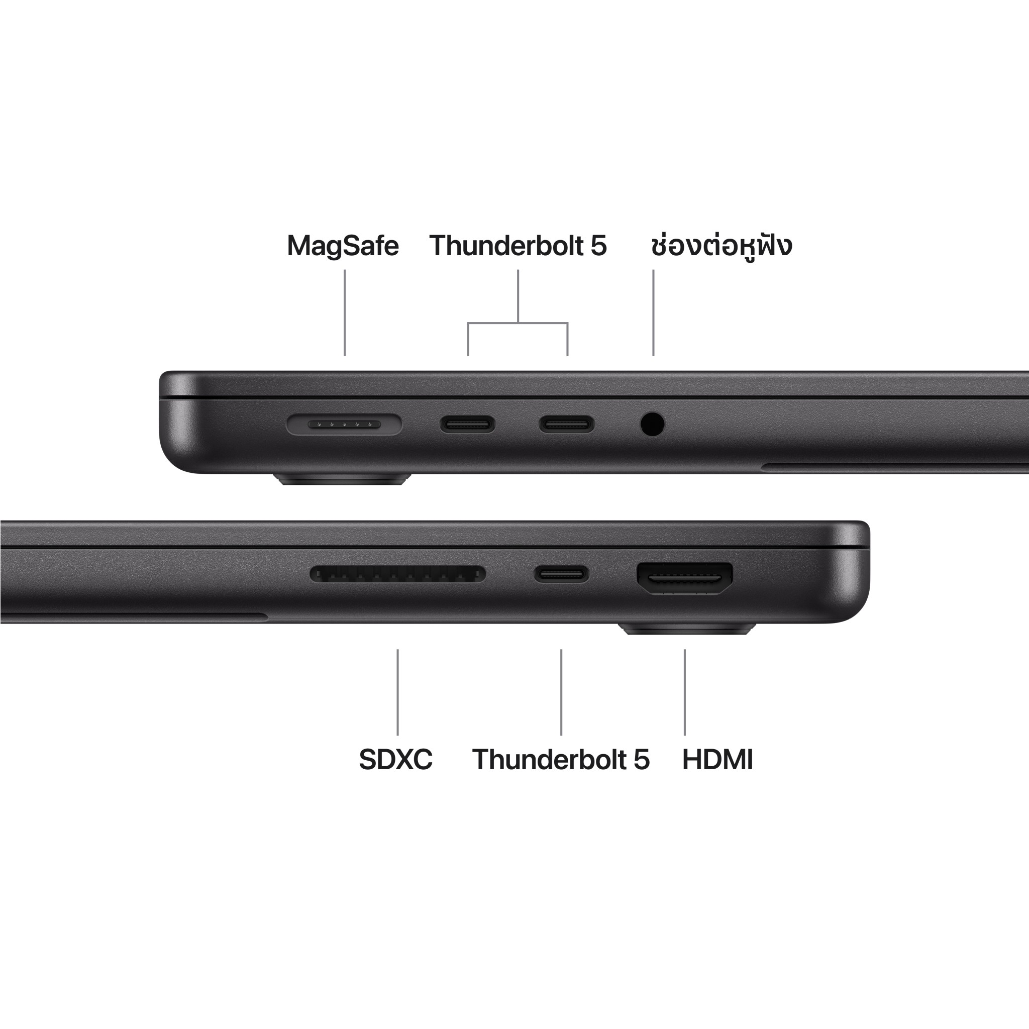 MacBook Pro 14 : M5 Pro chip 15C CPU/16C GPU/24GB/1TB - Space Black (2026)