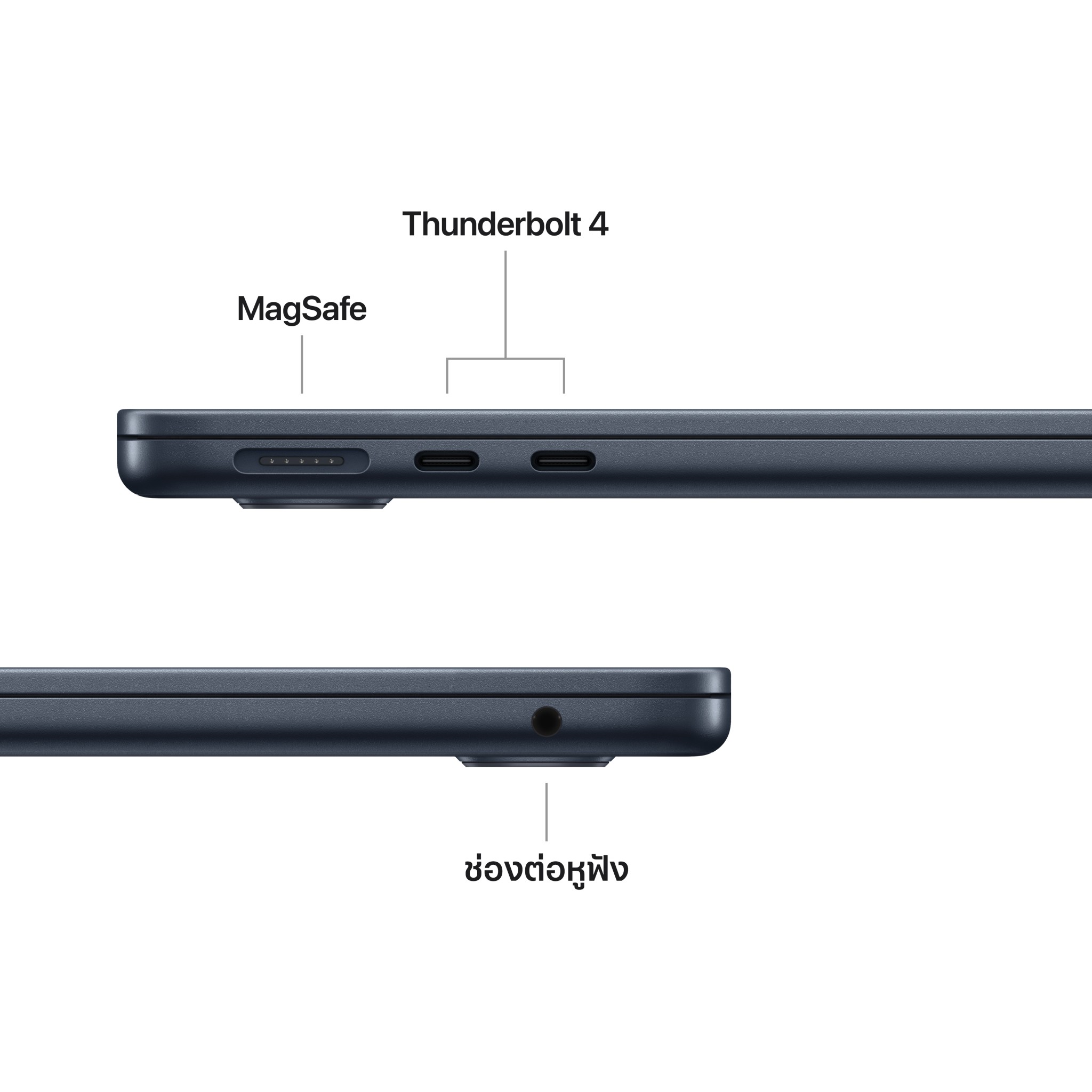 MacBook Air 13 : M5 chip 10C CPU/8C GPU/16GB/512GB Midnight - 2026 (Eng-Keyboard)