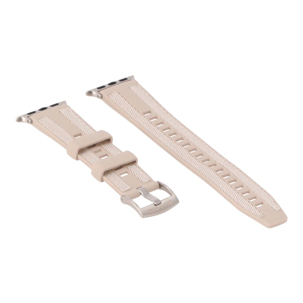 Blue Box สาย Apple Watch Series 6,7,8,9,10,11,SE1,SE2 (39/40/41/42mm) Tactical Fit Cream