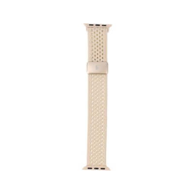 Blue Box สาย Apple Series 6,7,8,9,10,11,SE1,SE2 (39/40/41/42mm) Comfort Weave Cream