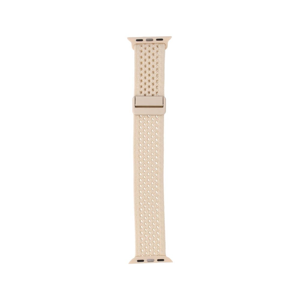 Blue Box สาย Apple Series 6,7,8,9,10,11,SE1,SE2 (39/40/41/42mm) Comfort Weave Cream