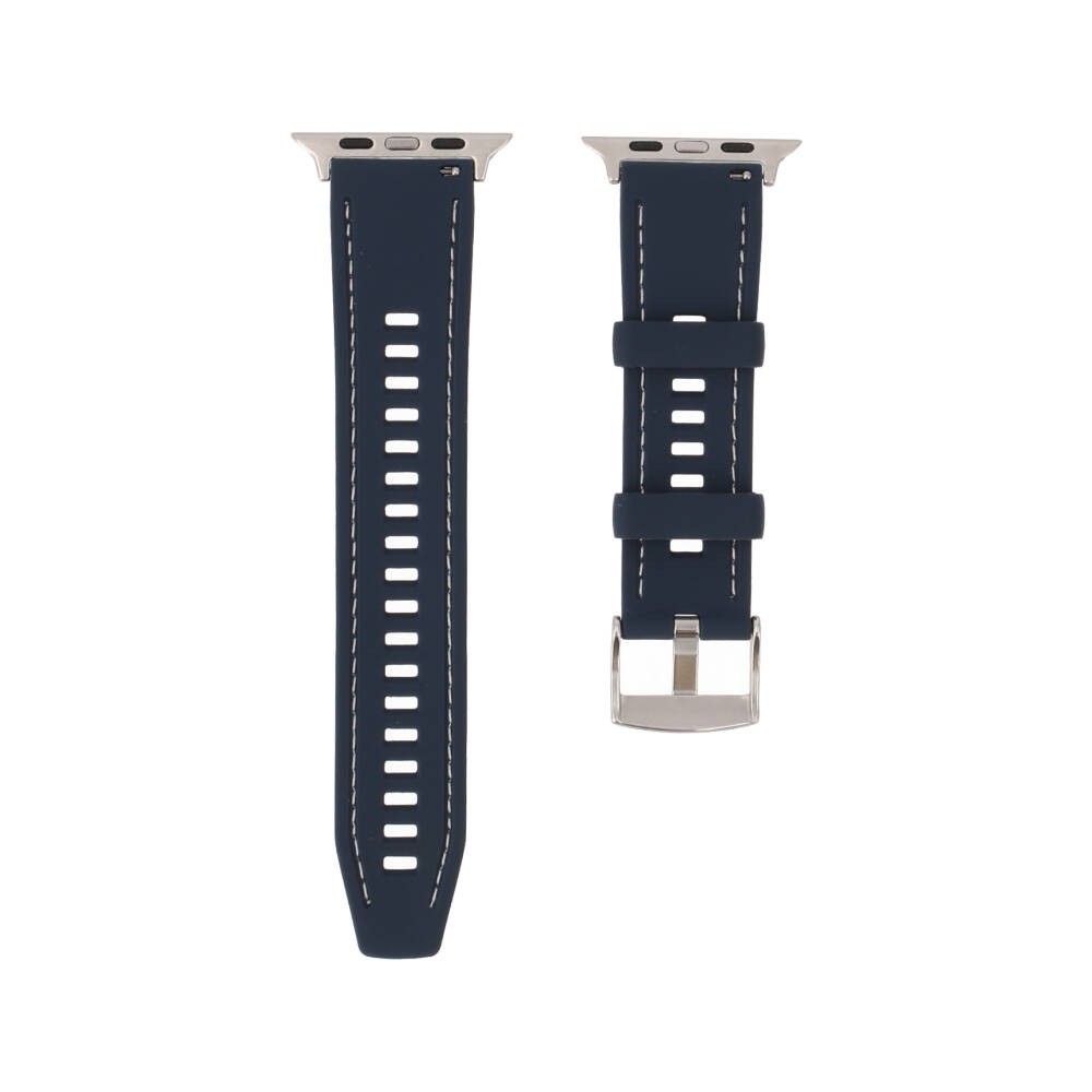 Blue Box สาย Apple Watch Series 6,7,8,9,10,11,SE1,SE2,Ultra (44/45/46/49mm) Tactical Fit Navy Blue