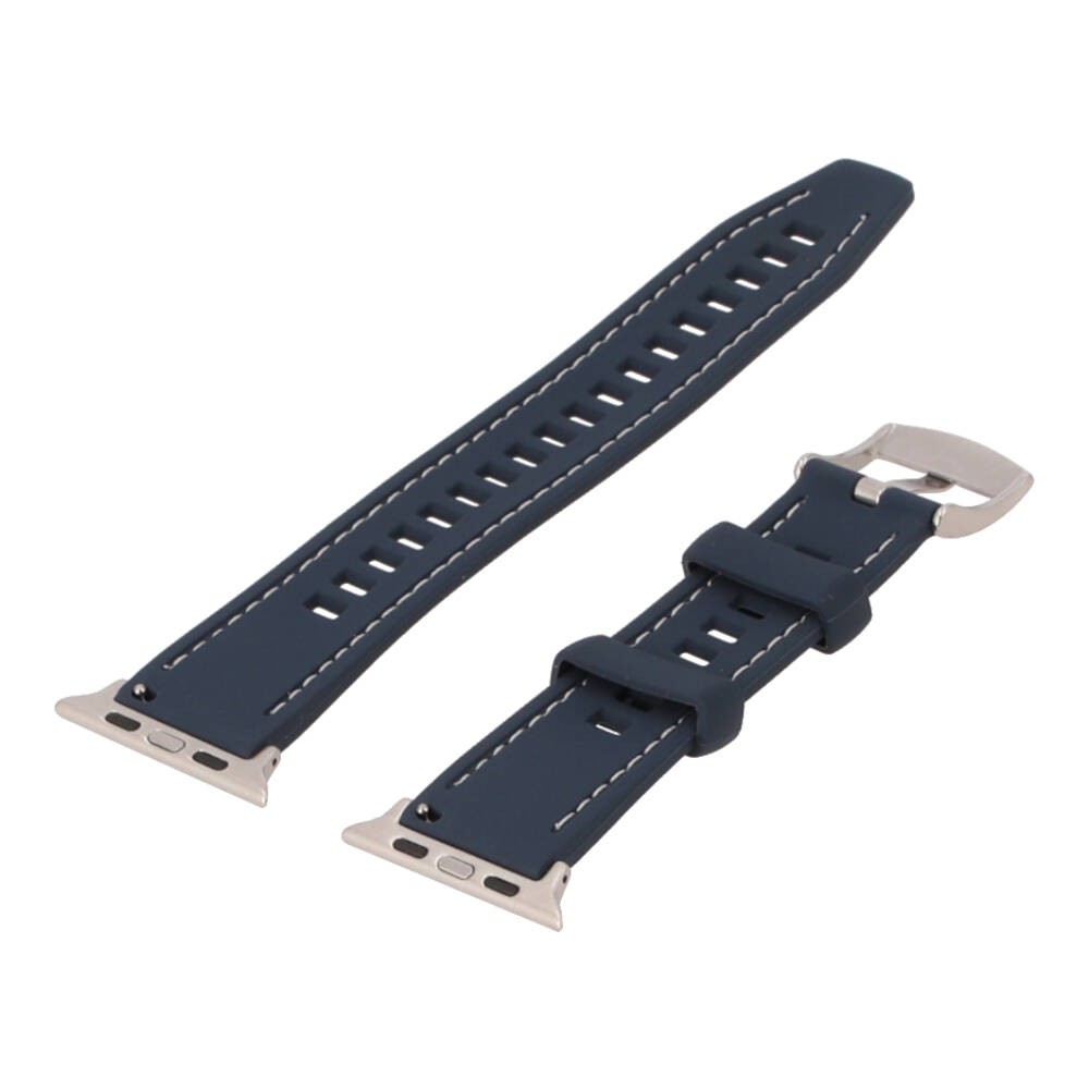 Blue Box สาย Apple Watch Series 6,7,8,9,10,11,SE1,SE2,Ultra (44/45/46/49mm) Tactical Fit Navy Blue