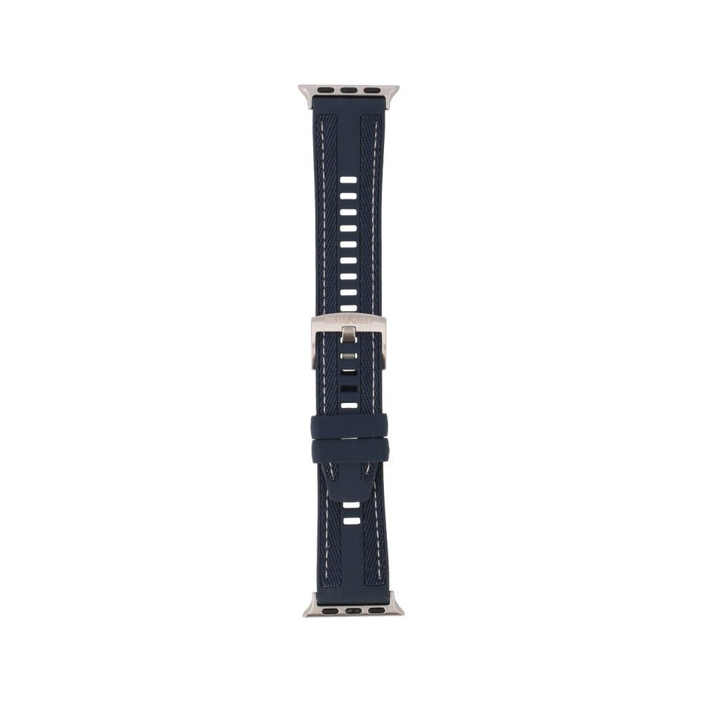Blue Box สาย Apple Watch Series 6,7,8,9,10,11,SE1,SE2 (39/40/41/42mm) Tactical Fit Navy Blue