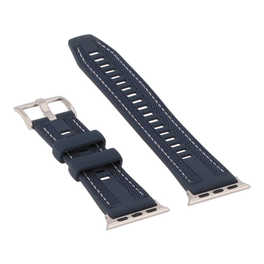 Blue Box สาย Apple Watch Series 6,7,8,9,10,11,SE1,SE2 (39/40/41/42mm) Tactical Fit Navy Blue