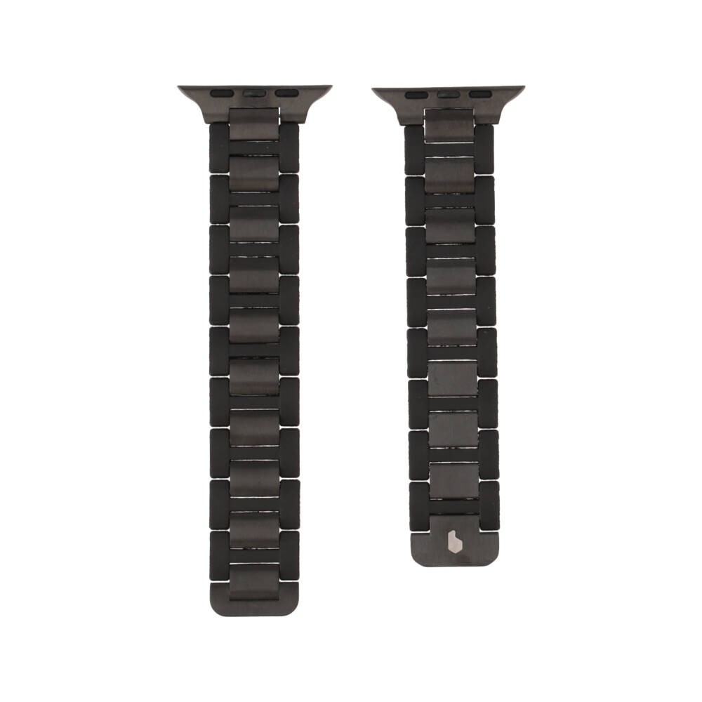 Blue Box สาย Apple Watch Series 6,7,8,9,10,11,SE1,SE2 (39/40/41/42mm) Metal Black