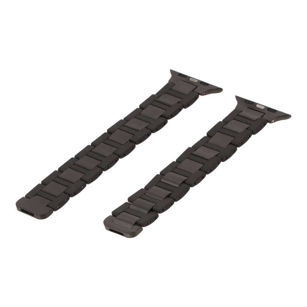 Blue Box สาย Apple Watch Series 6,7,8,9,10,11,SE1,SE2 (39/40/41/42mm) Metal Black