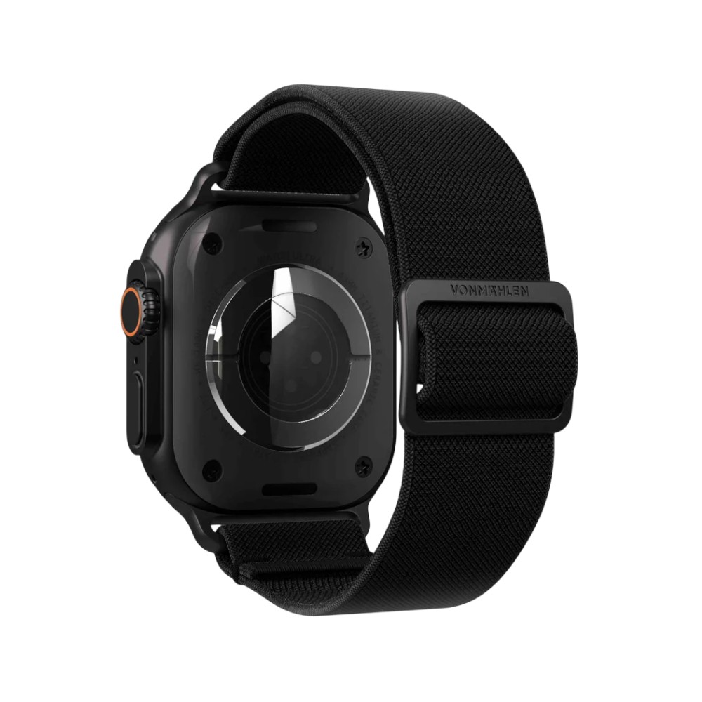 Vonmaehlen สาย Apple Watch Strap (40/41/42mm) Classic Nylon Loop - Black