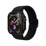 Vonmaehlen สาย Apple Watch Strap (44/45/46/49mm) Classic Nylon Loop - Black