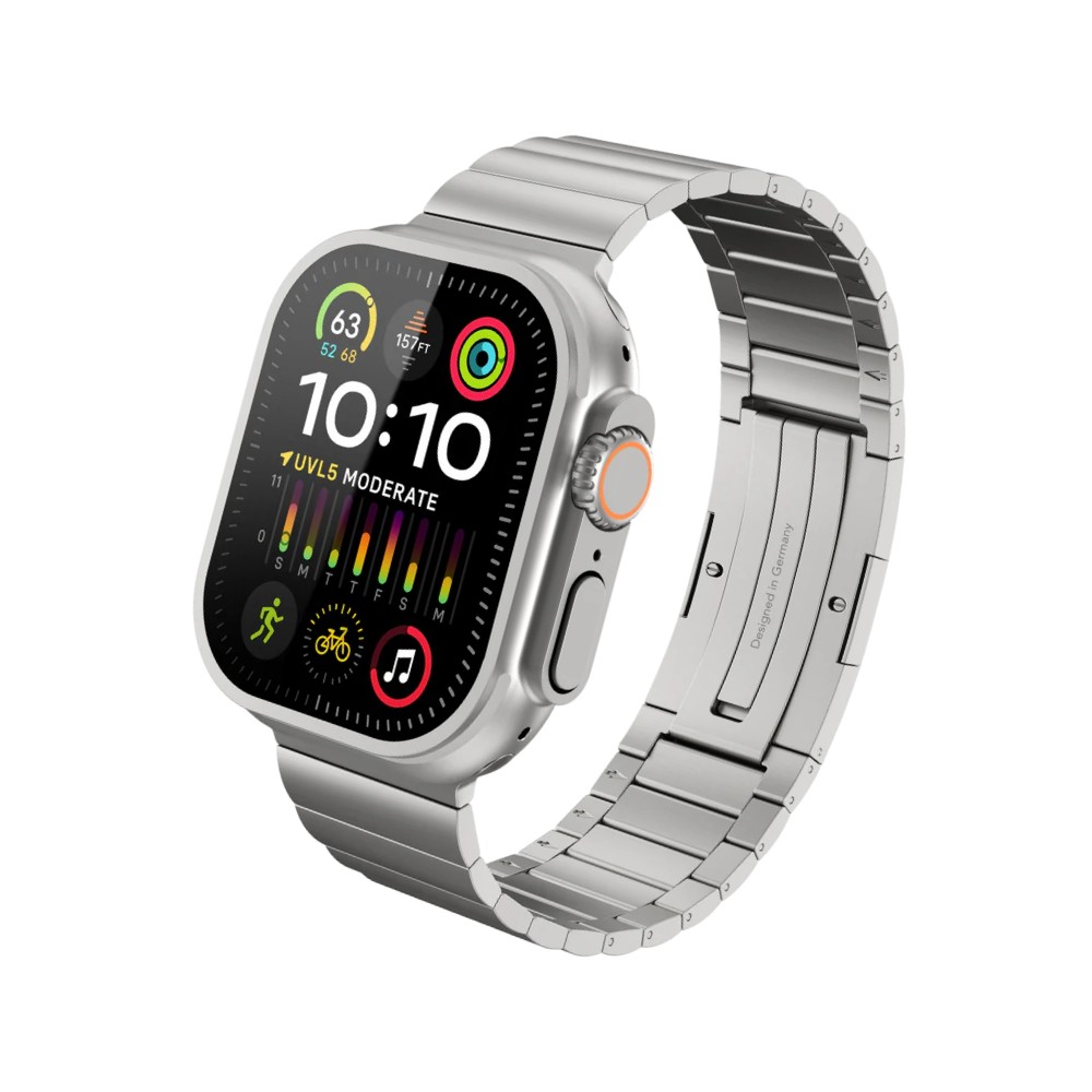Vonmaehlen สาย Apple Watch Strap (44/45/46/49mm) Link Bracelet Pro Titanium - Nature