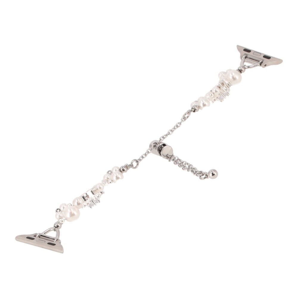 Blue Box สาย Apple Strap Series 6,7,8,9,10,11,SE1,SE2 (39/40/41/42mm) Silver Pearl Star
