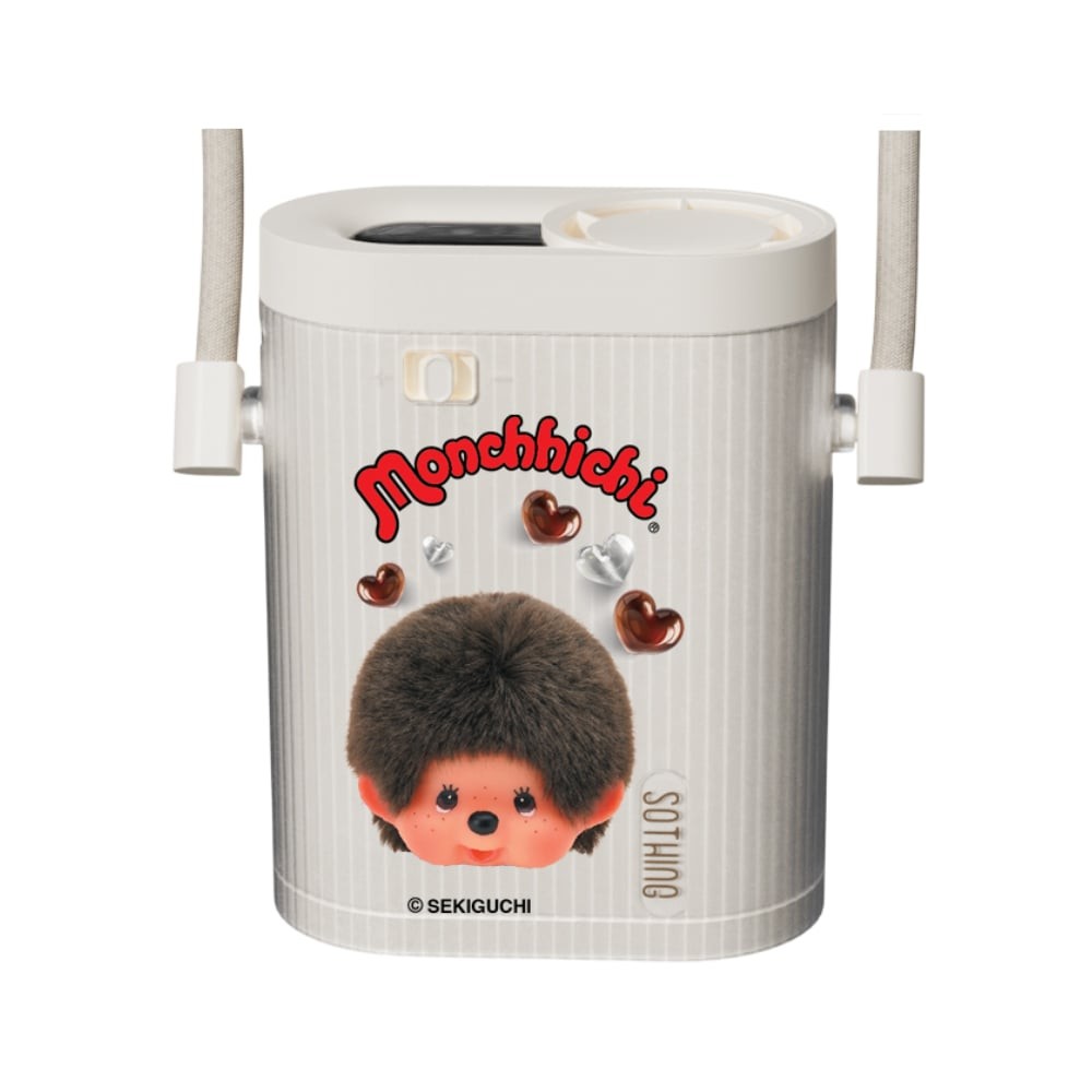 Sothing x Monchhichi พัดลมพกพา Neck Fan Ice Cube White