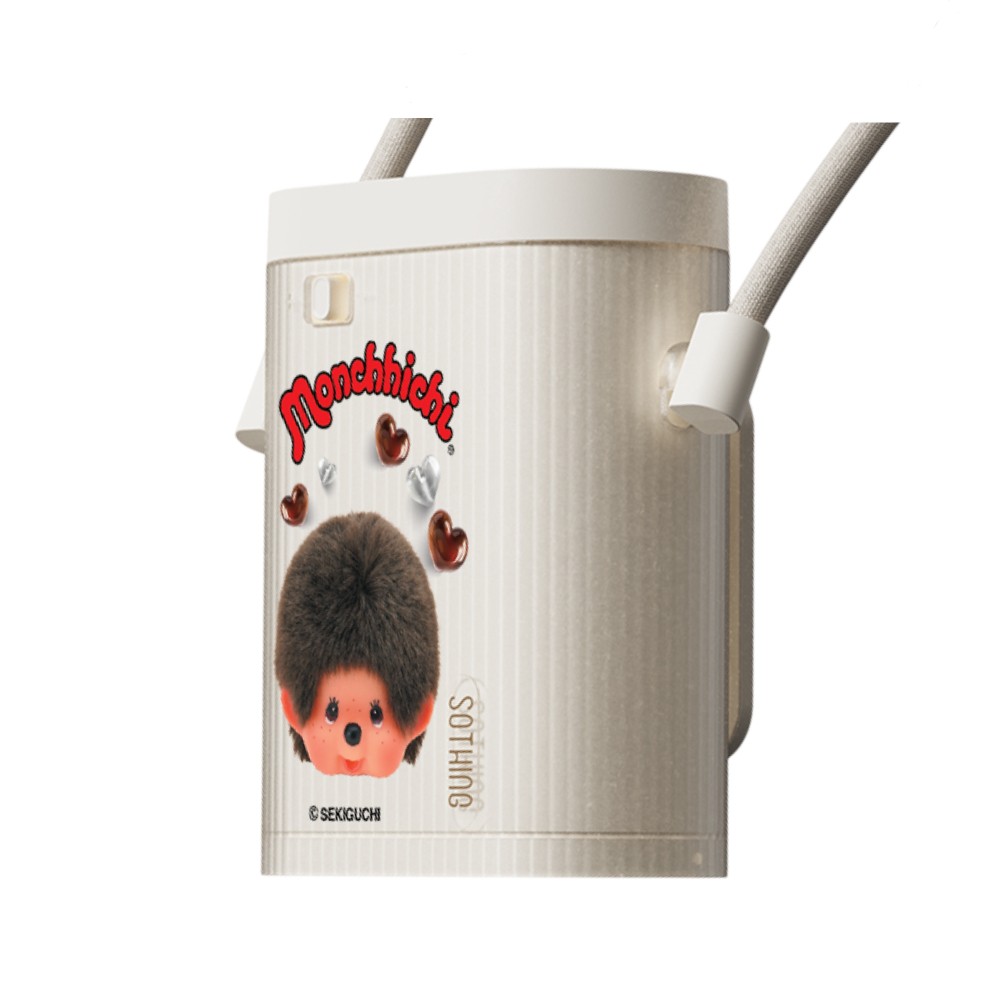 Sothing x Monchhichi พัดลมพกพา Neck Fan Ice Cube White