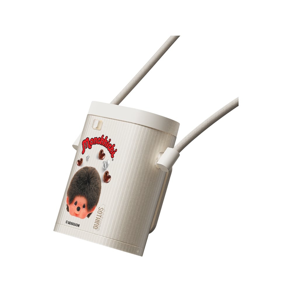 Sothing x Monchhichi พัดลมพกพา Neck Fan Ice Cube White