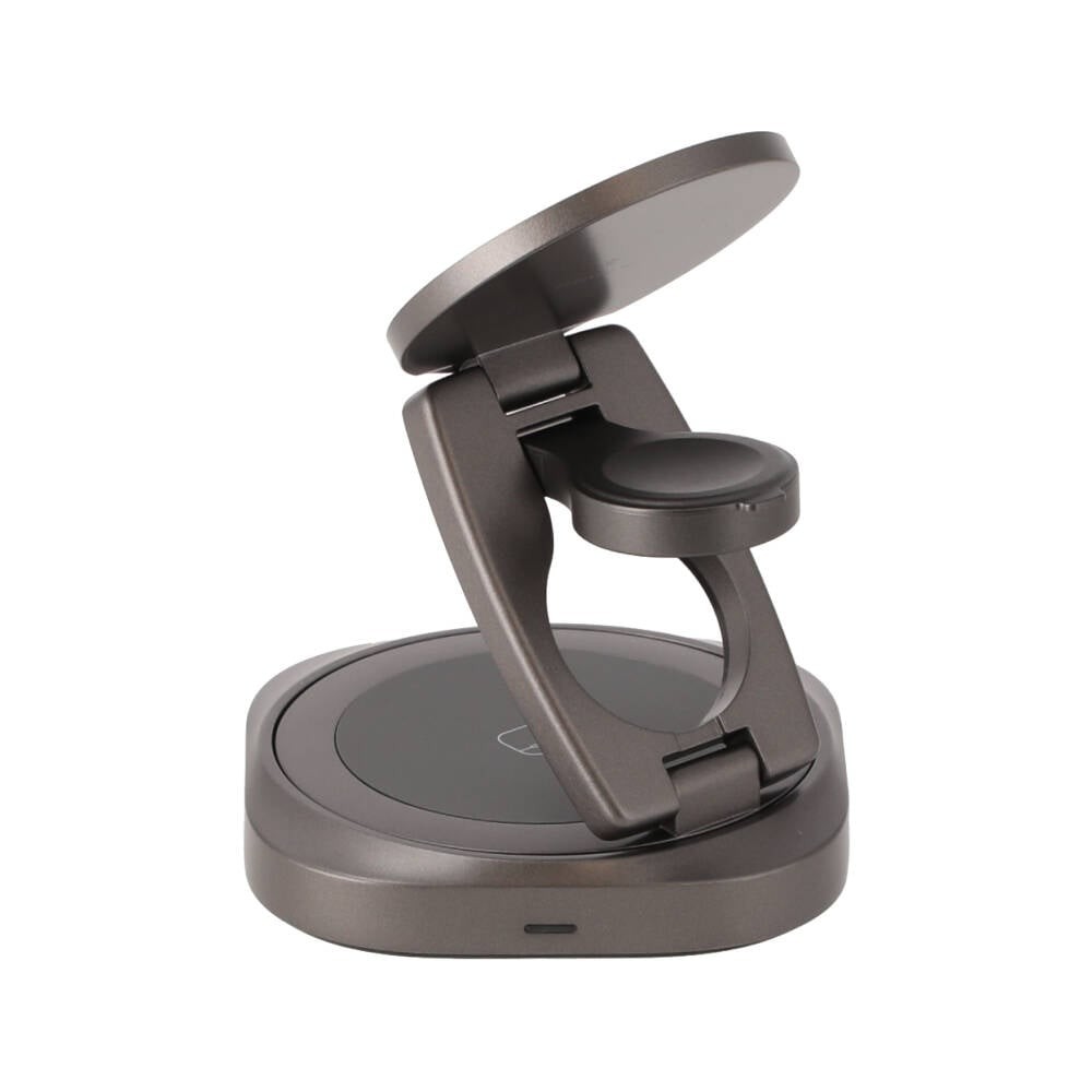 ที่ชาร์จไร้สาย TITANV 3-in-1 Qi2.2 Magstudio Wireless Charger Foldable 25W Gray (Y329)