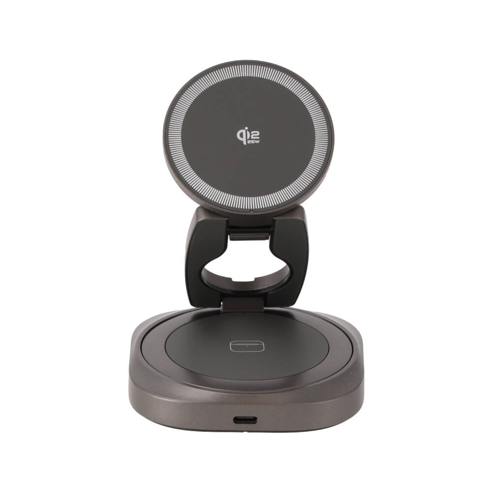ที่ชาร์จไร้สาย TITANV 3-in-1 Qi2.2 Magstudio Wireless Charger Foldable 25W Gray (Y329)