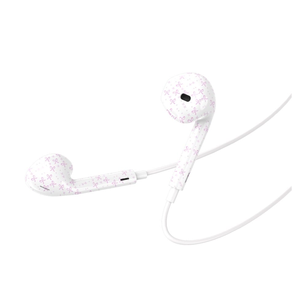 หูฟัง QPLUS Wired Earbud Type-C Ribbon White