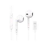 หูฟัง QPLUS Wired Earbud Lightning Ribbon White