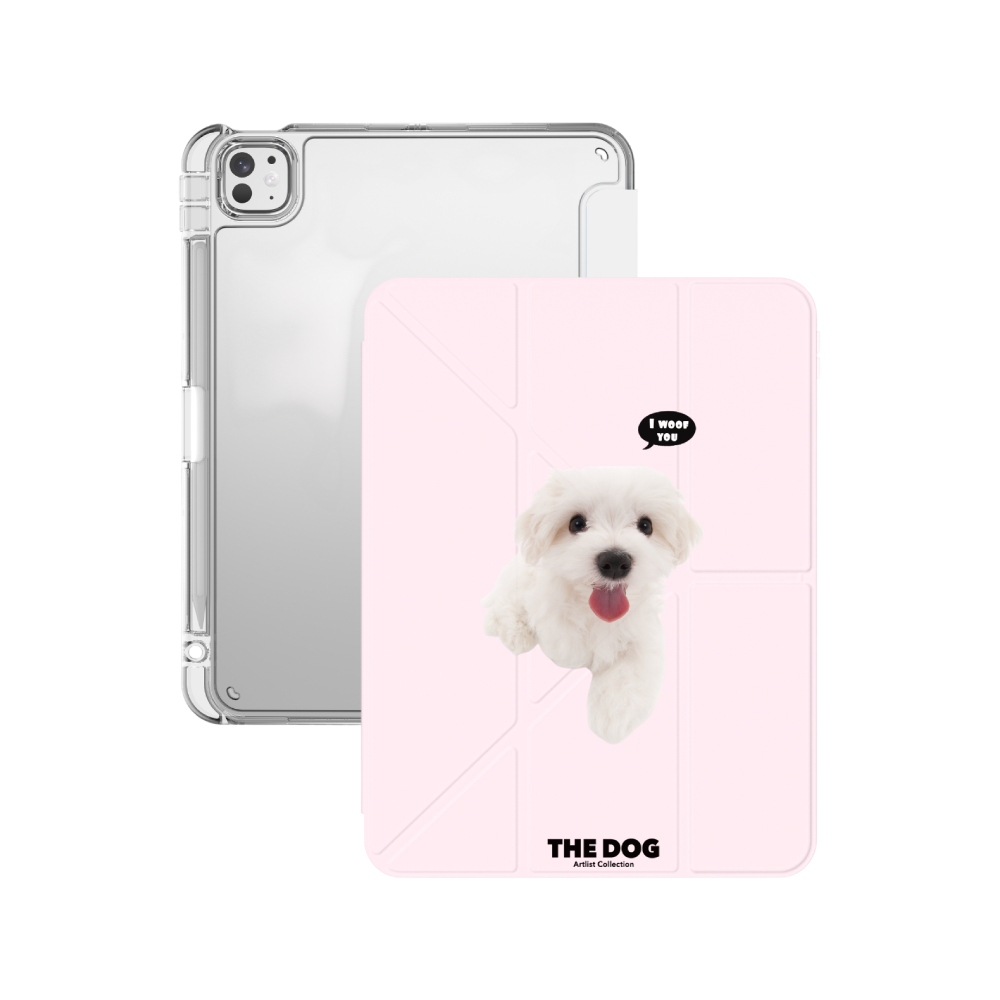 เคส Mutural iPad Gen 10/11th 2025 THE DOG - Pink