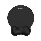 แผ่นรองเมาส์ QPLUS Wrist Guard Mouse Pad MP003 Black