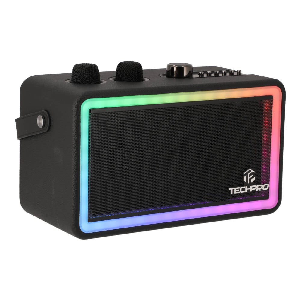 ลำโพงบลูทูธ TECHPRO Karaoke SP500 Black
