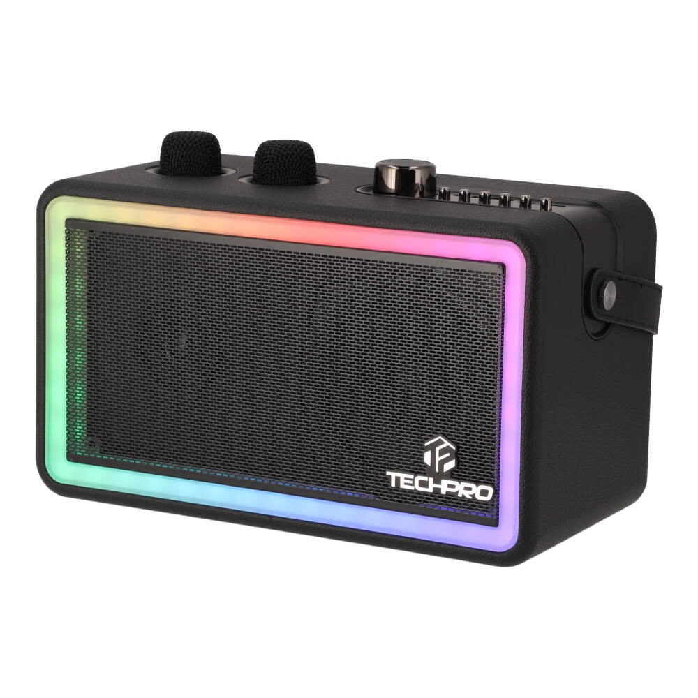 ลำโพงบลูทูธ TECHPRO Karaoke SP500 Black