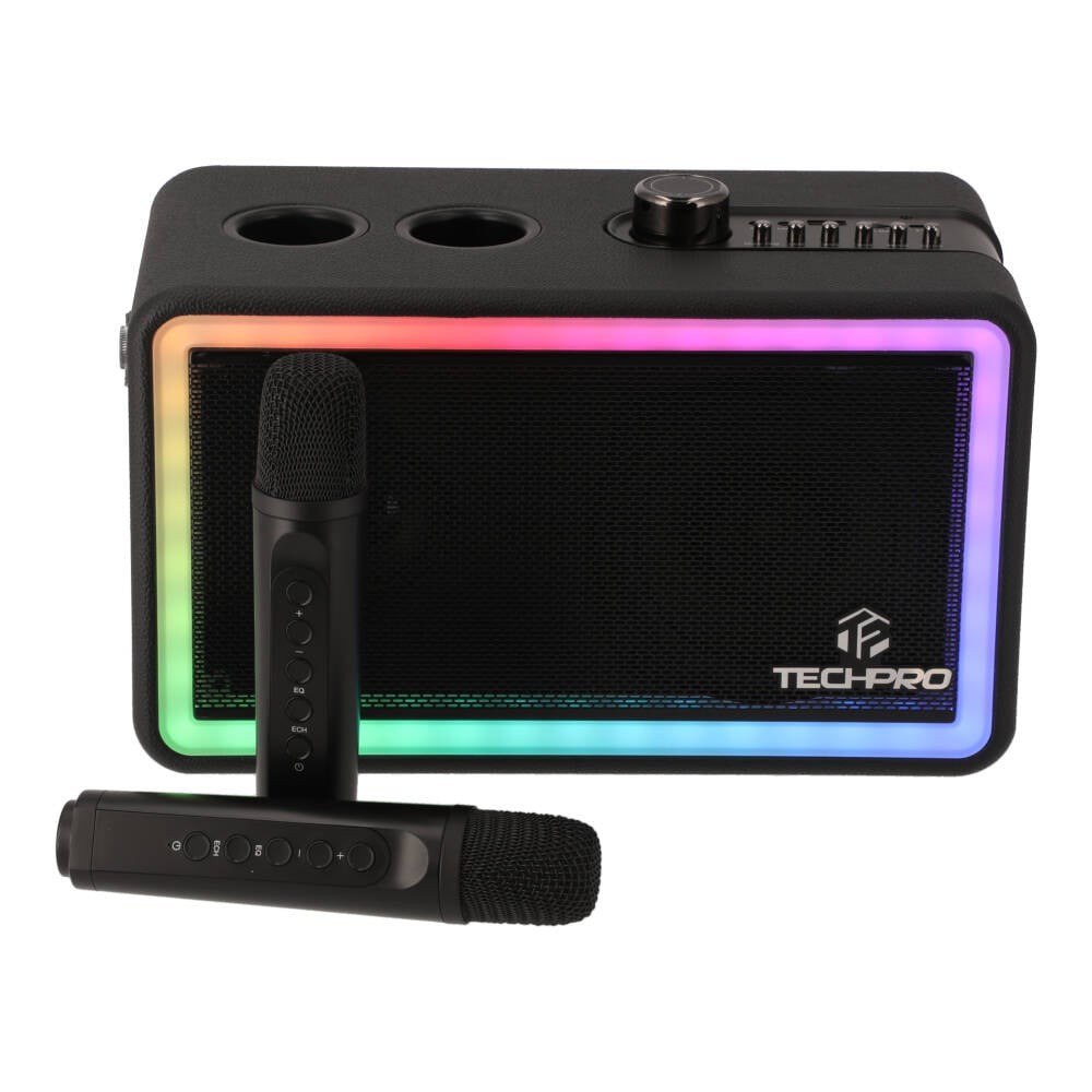 ลำโพงบลูทูธ TECHPRO Karaoke SP500 Black