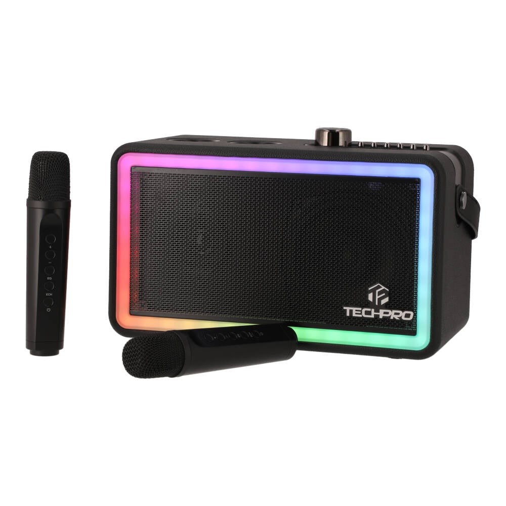 ลำโพงบลูทูธ TECHPRO Karaoke SP500 Black