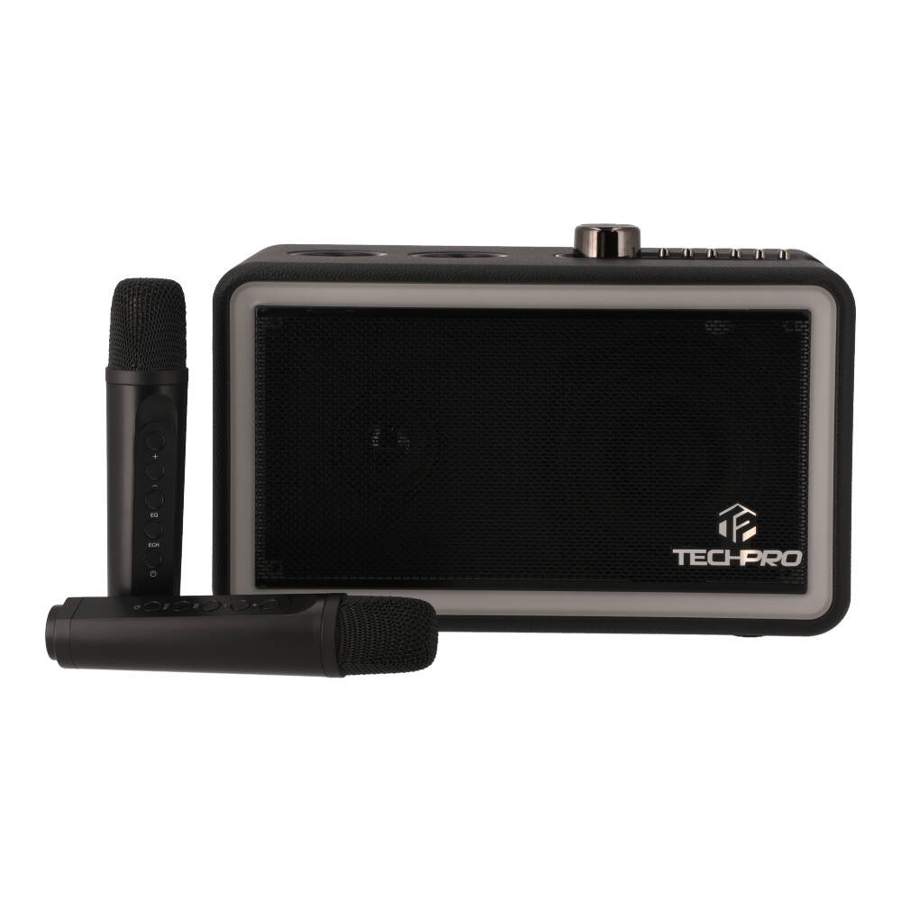 ลำโพงบลูทูธ TECHPRO Karaoke SP500 Black