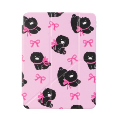 QPLUS x KAKAO Friends เคส iPad Gen 10th/11th 2025 Y Model Fluffy Ribbon Club
