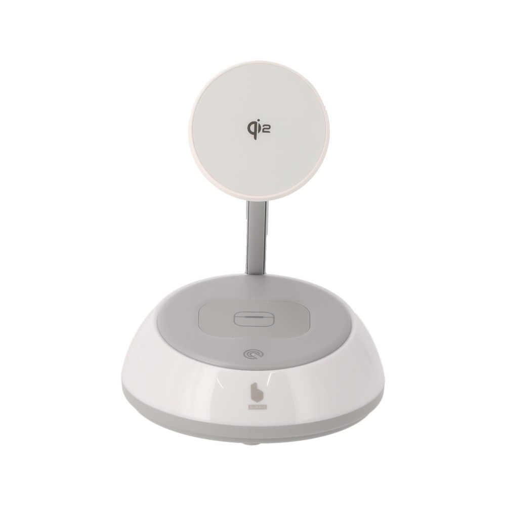 ที่ชาร์จไร้สาย Blue Box 3-in-1 Magnetic Qi2.0 AuraGlow White (BB-WS02)