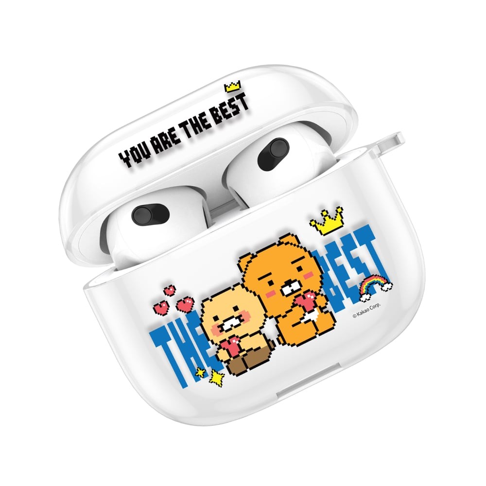 หูฟัง QPLUS x KAKAO Friends TWS BT24 White (Type-C) Free You are The Best Case