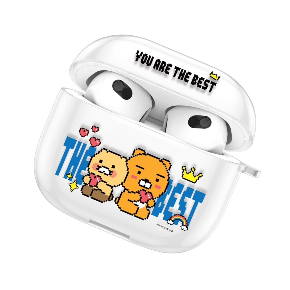 หูฟัง QPLUS x KAKAO Friends TWS BT24 White (Type-C) Free You are The Best Case