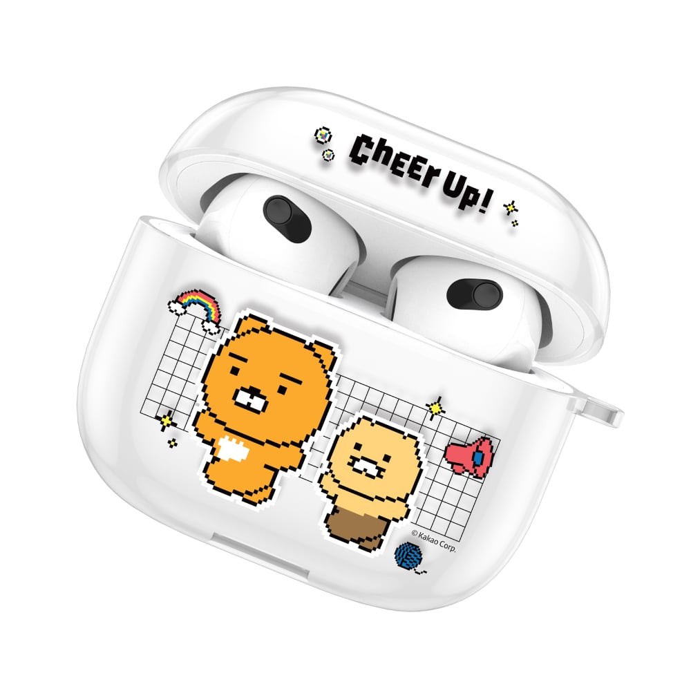 หูฟัง QPLUS x KAKAO Friends TWS BT24 White (Type-C) Free Rainbow Gift Case