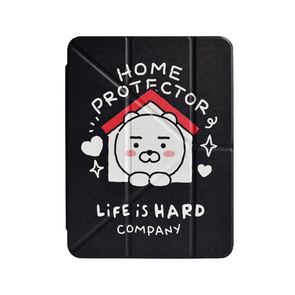 FOX x KAKAO Friends เคส iPad Air4/5/6/7/8 11 2026 Y Model life is Hard Black