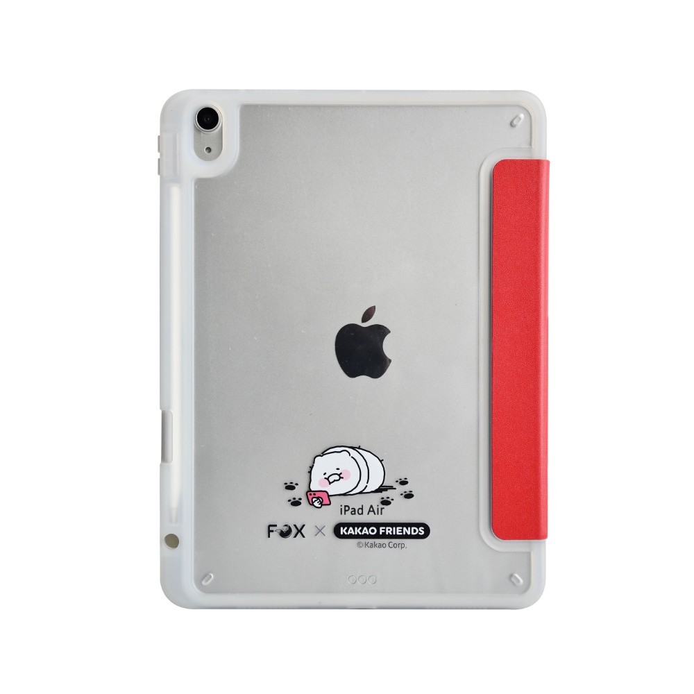 FOX x KAKAO Friends เคส iPad Gen 10th/11th 2025 Y Model life is Hard Red