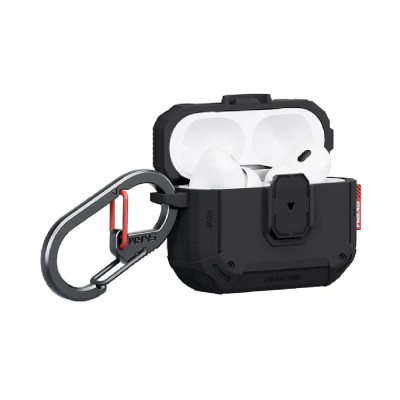 เคส SKINARMA AirPods Pro 3 MECHA LE Black