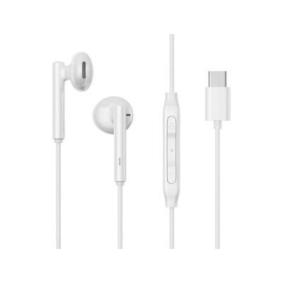 หูฟัง JOYROOM JR-EC05 Type-C Series Half In-Ear Wired Earphones White