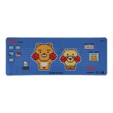 QPLUS x KAKAO Friends แผ่นรองเมาส์ Desk Mat Stick with Me Blue