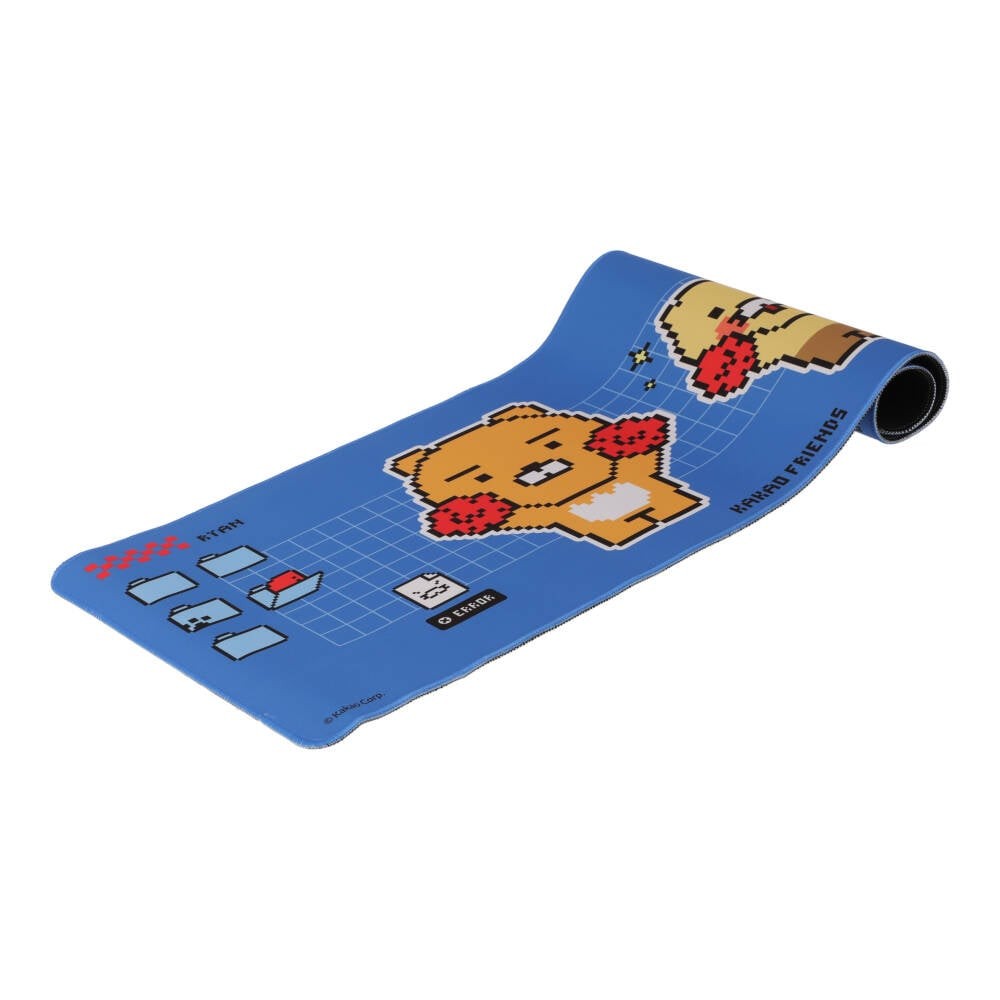 QPLUS x KAKAO Friends แผ่นรองเมาส์ Desk Mat Stick with Me Blue