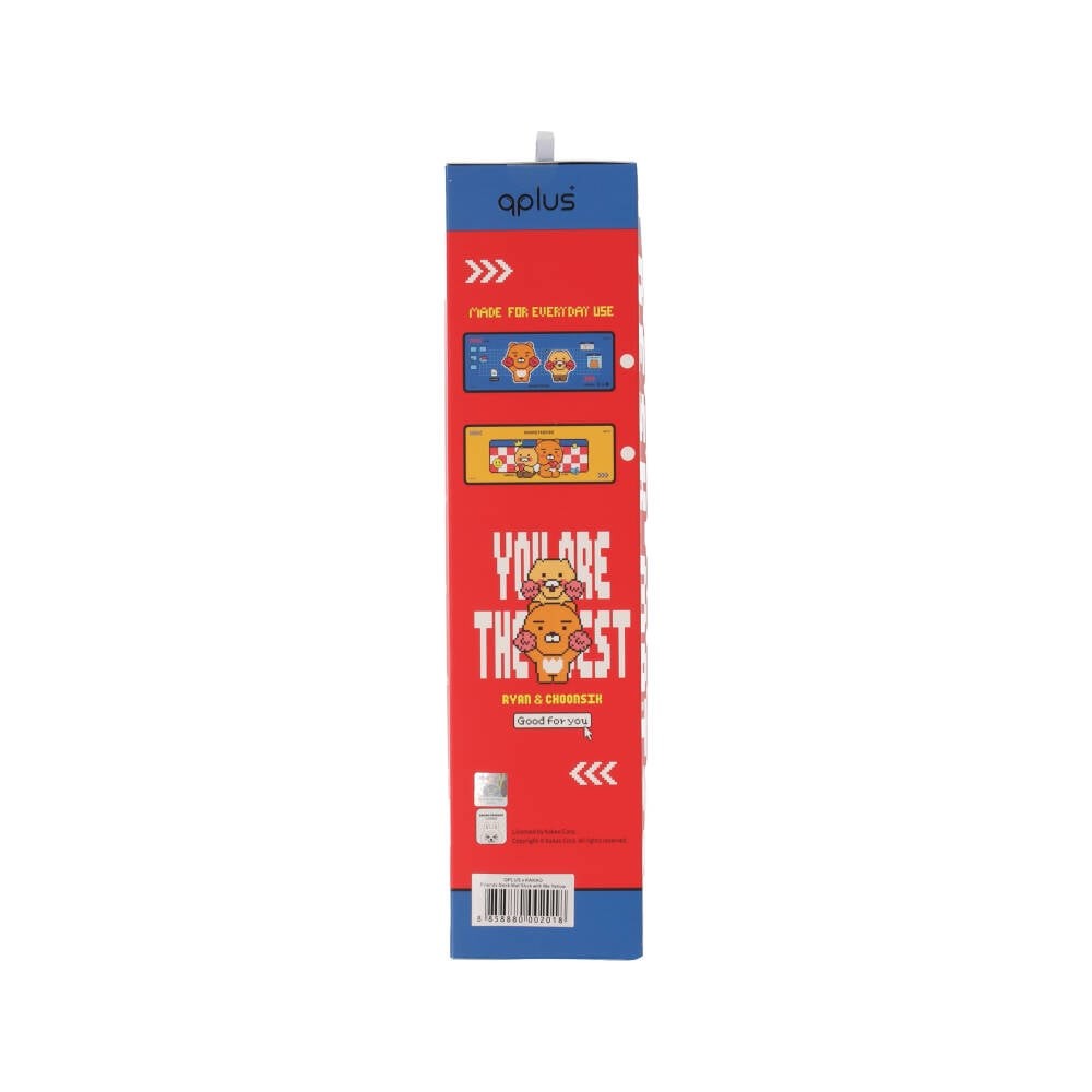QPLUS x KAKAO Friends แผ่นรองเมาส์ Desk Mat Stick with Me Yellow