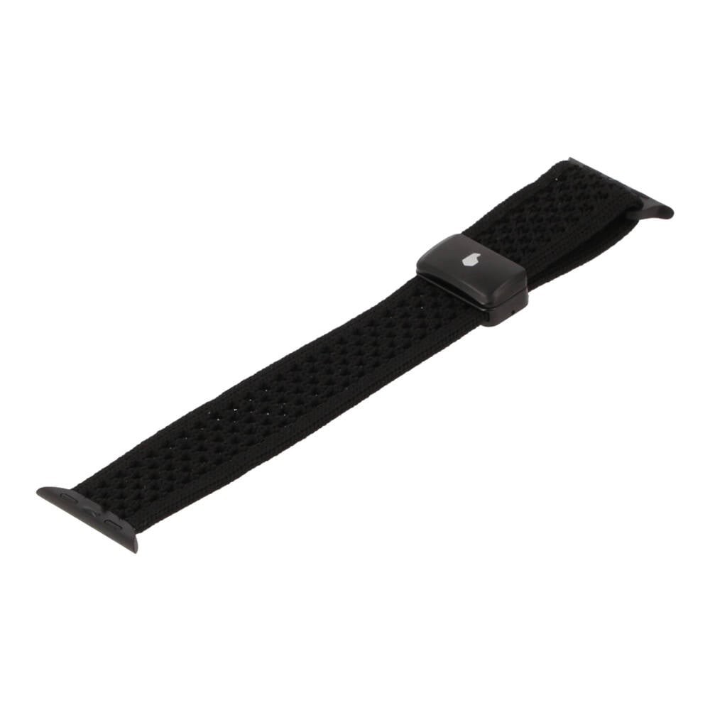 Blue Box สาย Apple Series 6,7,8,9,10,11,SE1,SE2 (39/40/41/42mm) Comfort Weave Black