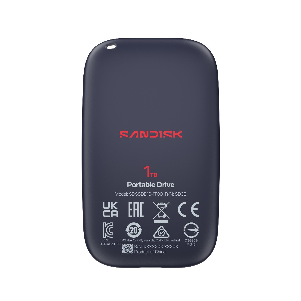 ฮาร์ดดิสก์ SanDisk SSD External Portable 1TB (SDSSDE10-1T00-G25)