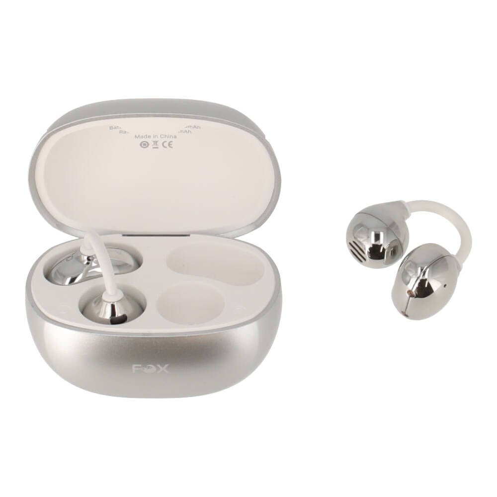 หูฟัง FOX TWS Open-Earbuds Clip (YKS72) Silver
